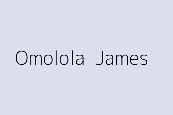 Omolola  James